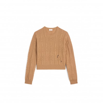 CELINE CREWNECK SWEATER IN CHAINS CASHMERE RY0MF0Y51.03CM